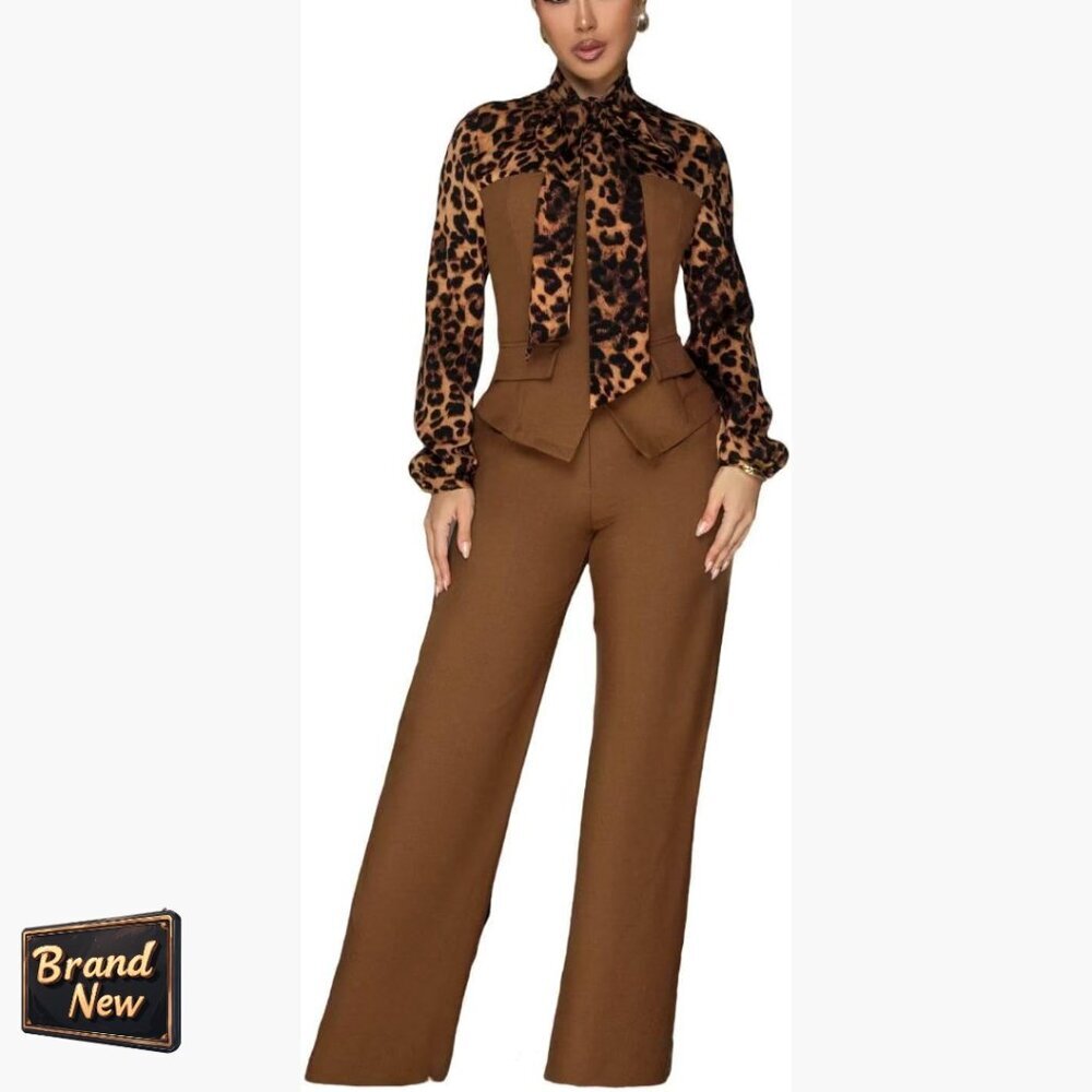 XXL Formal Jumpsuit with Zipper Wide Leg Polyester Spandex Party Wear